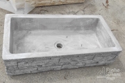 Lavabo d'appoggio Linosa Grigio cm. 80x40x20 299,00€